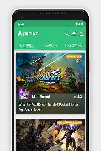 best sites for safe apk games illustration