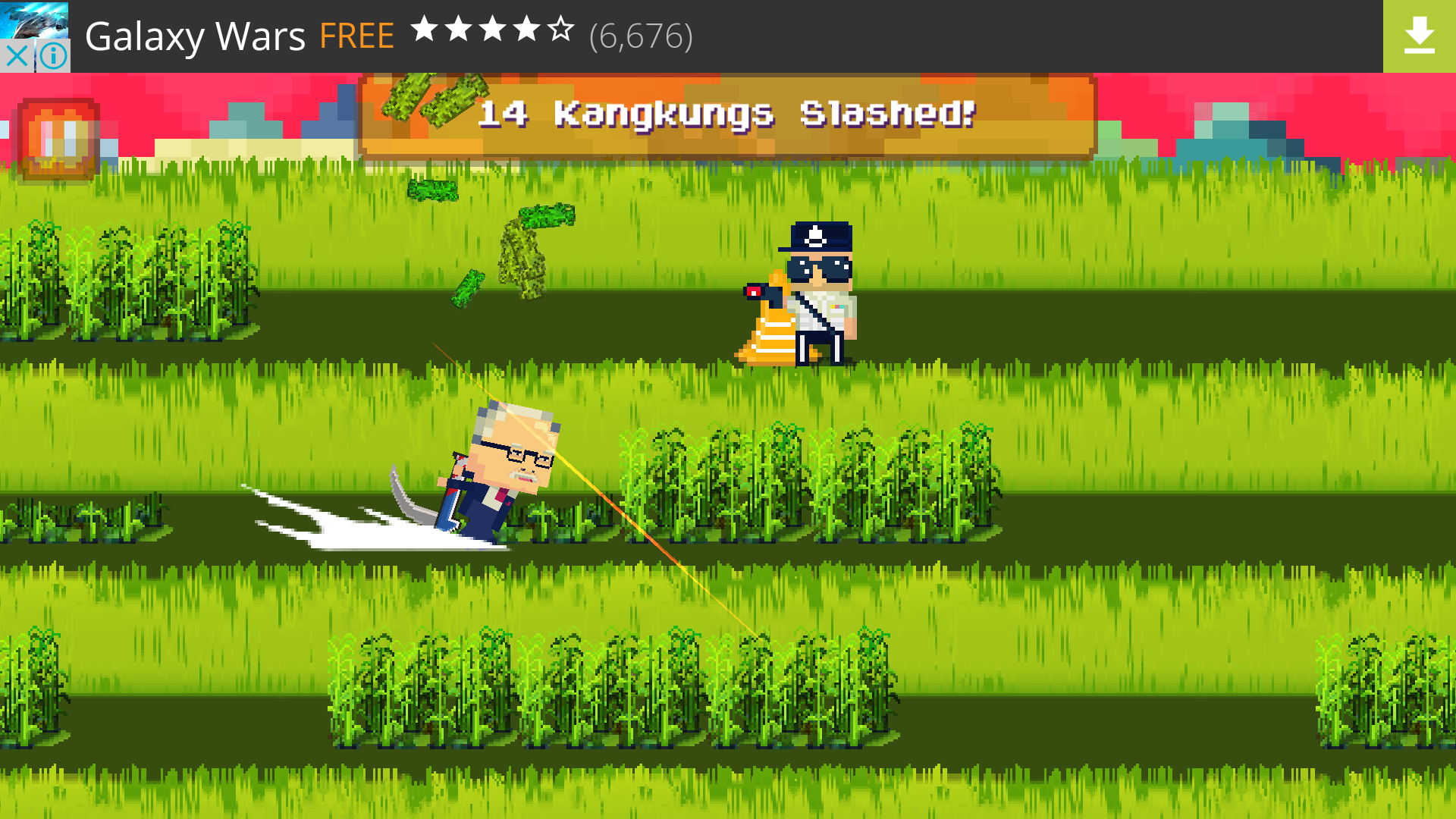 mobile games with Malaysian themes illustration