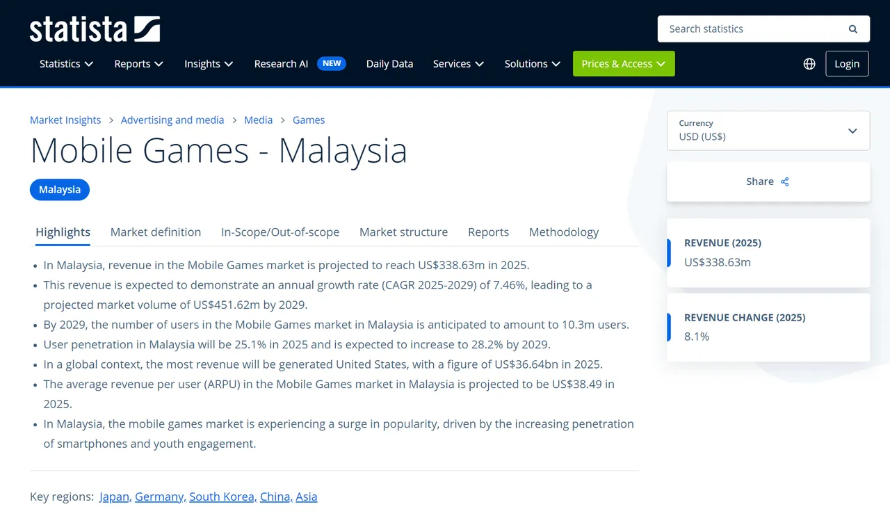 new mobile games with VR support Malaysia illustration